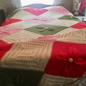 Extra large Extra Beautiful Handmade Blanket